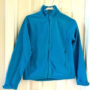 Marmot-Woman’s Turquoise Windstopper Fleece Full Zip Size Small. Used.